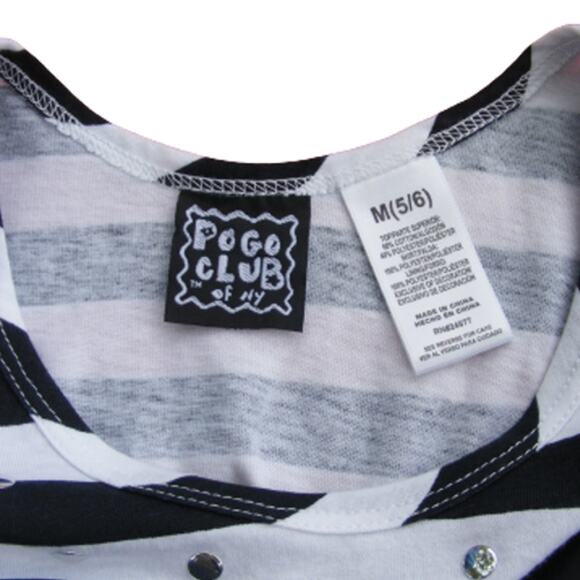 Girls Size 4/5 Dress Party Dress Hi-Low Size Cobalt Blue Sequins Pogo Club of NY - Picture 3 of 4